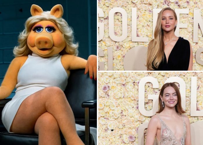 Foto: Jennifer Lawrence anuncia película de Miss Piggy /Cortesía