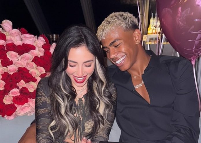 Foto: Lamine Yamal y Nicki Nicole / Cortesía