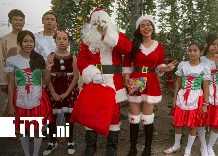 Foto: La magia de la Navidad llega a Juigalpa con música y diversión/TN8
