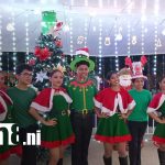 Foto: Encendido de luces navideñas llena de color parques de Carazo / TN8