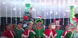 Foto: Encendido de luces navideñas llena de color parques de Carazo / TN8