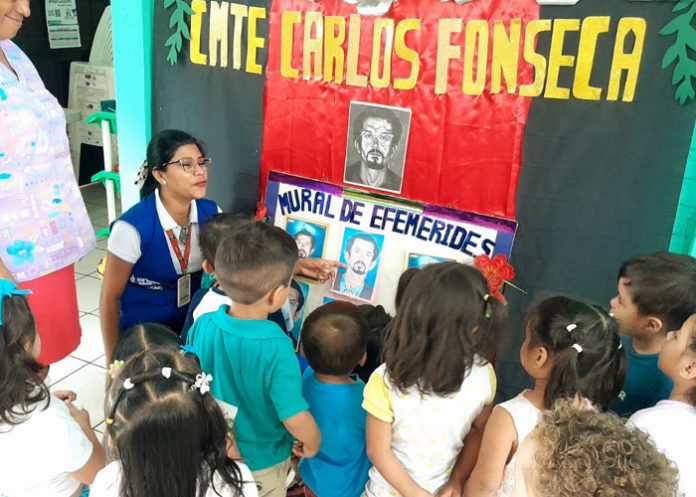 Foto: MIFAMILIA honra legado del Comandante Carlos Fonseca/Cortesía