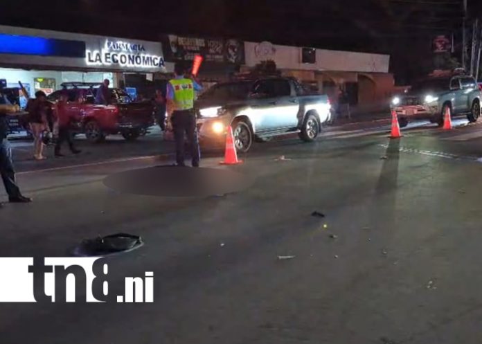 Foto: Dos motociclistas mueren de manera trágica en un violento accidente en la Carretera Sur/TN8
