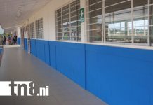 Foto: Restauración de centro escolar en el Caribe Norte /TN8