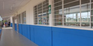Foto: Restauración de centro escolar en el Caribe Norte /TN8