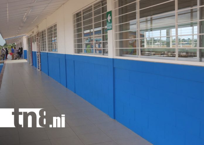 Foto: Restauración de centro escolar en el Caribe Norte /TN8
