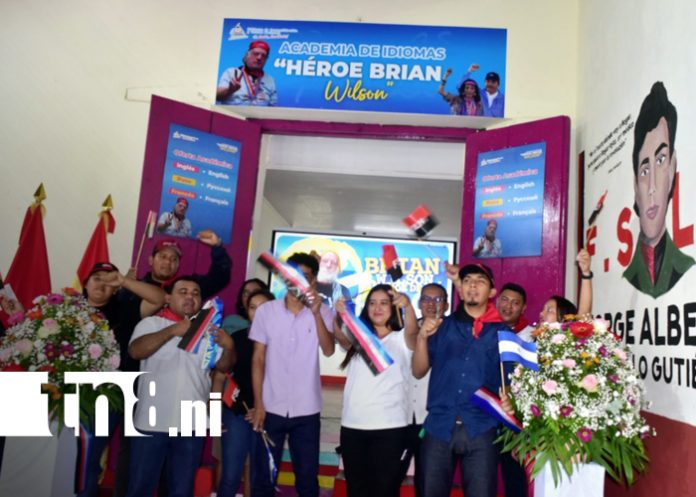 Foto: UNAN - León inaugura Academia de Idiomas Brian Wilson para fortalecer la juventud/TN8