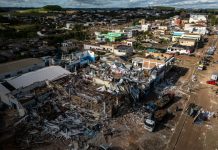 Foto: Tornado en Brasil /cortesía