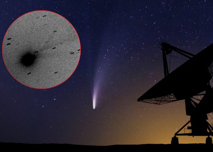 Foto: La Tierra escucha a 3I/Atlas /cortesía