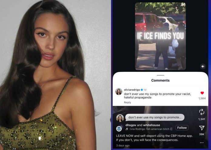 Foto: Olivia Rodrigo denuncia a ICE por usar su canción/Cortesía