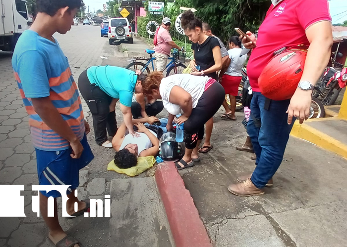 Foto: Accidente en Managua /TN8