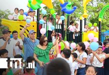 Foto: Ocotal entrega parque seguro para la niñez/TN8