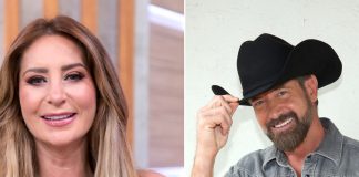 Foto: Gabriel Soto y Geraldine Bazán: cercanía familiar, no romance/Cortesía