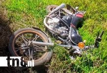 Foto: Motociclista sobrevive a brutal accidente en Jalapa tras perder el control por ingerir licor/TN8