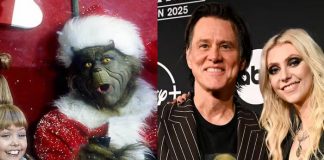 Foto: Jim Carrey y Taylor Momsen posan juntos / Cortesía