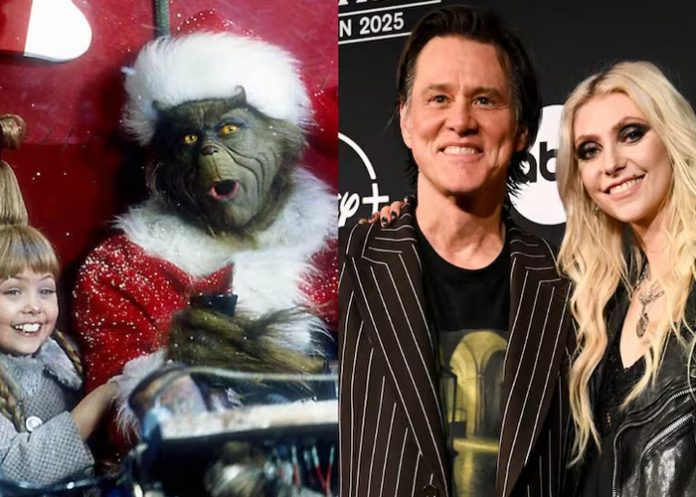 Foto: Jim Carrey y Taylor Momsen posan juntos / Cortesía
