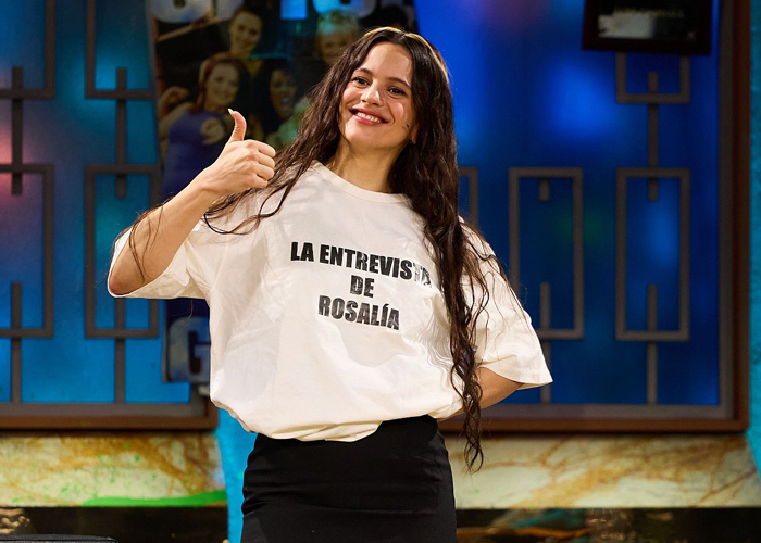 Foto: La visita de Rosalía a La Revuelta que no puedes perder / Cortesía