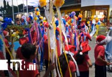 Foto: Ometepe se llena de color y alegría con su carnaval navideño/TN8