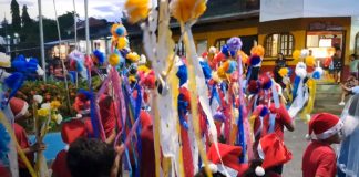 Foto: Ometepe se llena de color y alegría con su carnaval navideño/TN8