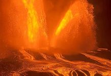 Hawái en alerta por nueva fase eruptiva del volcán Kilauea Foto: Reportan la erupción número 36 del volcán Kilauea en Hawái/Cortesía