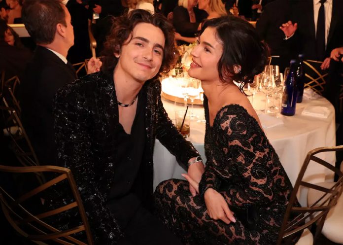 Foto: Kylie Jenner y Timothée Chalamet /cortesía