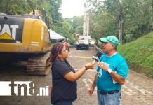 Foto: MTI trabaja en la rehabilitación del puente Potrero Alto en Camoapa/TN8
