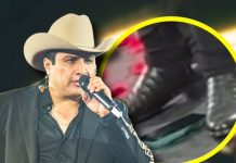 Foto: Julión Álvarez rompe un teléfono sin darse cuenta/Cortesía