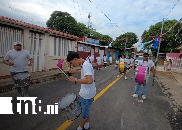 Foto: Más calles restauradas en Managua /TN8