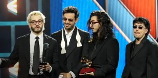 Foto: Morat en los Latin Grammy /cortesía