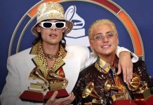 Foto: Ca7riel & Paco Amoroso en los Latin Grammy /cortesía