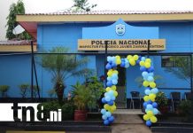 Productores celebran mejoras en la Unidad Policial de Ubú Norte, Bocana de Paiwas Foto: Productores celebran mejoras en la Unidad Policial de Ubú Norte, Bocana de Paiwas/TN8