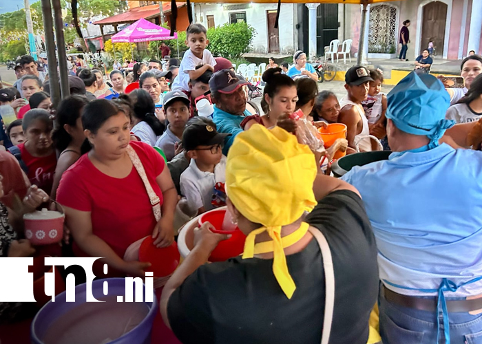 Foto: Diriá honra sus raíces ancestrales con la tradicional repartición del Atol de Ánimas/TN8