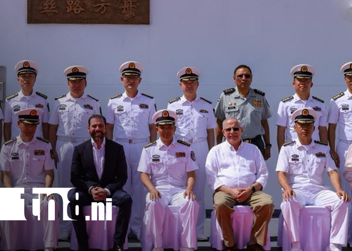 Foto: Nicaragua recibe el buque hospital "Arca de la Ruta de la Seda 867" para atención médica/TN8