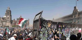 Foto: Marcha de la Generación Z genera enfrentamientos en México/ Cortesía