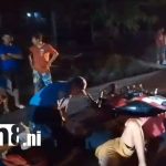 Dos motociclistas lesionados tras impactar contra una vaca en carretera Diriamba – La Boquita Foto: Dos motociclistas lesionados tras impactar contra una vaca carretera Diriamba - La Boquita/TN8