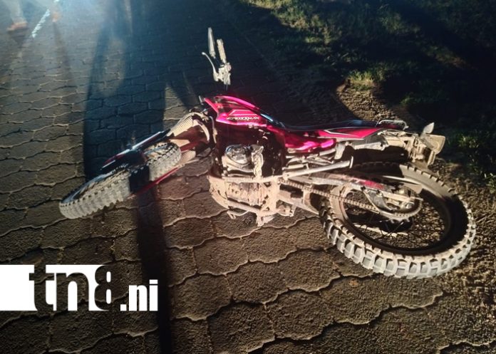 Foto: Menor de 13 años resulta lesionada en accidente de tránsito en la comarca San Judas, Jalapa/TN8