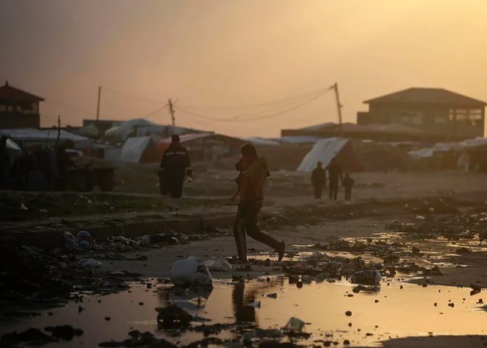 Foto: Invierno mortal en Gaza /cortesía