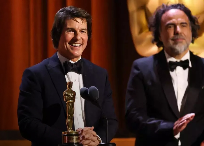 Foto: Tom Cruise en los premios Oscar /cortesía 