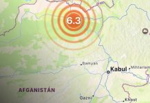 Foto: Terremoto de magnitud 6.3 sacude a Afganistán /Cortesía