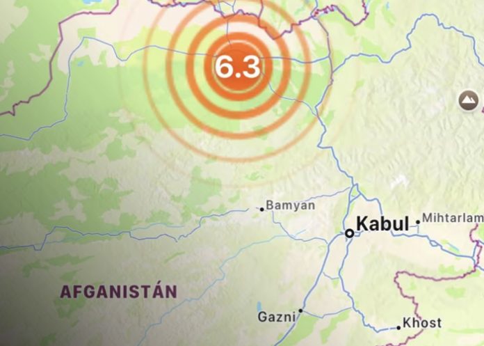 Foto: Terremoto de magnitud 6.3 sacude a Afganistán /Cortesía Foto: Terremoto de magnitud 6.3 sacude a Afganistán /Cortesía