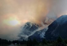 Foto: Incendio en Argentina /cortesía