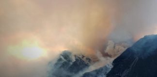 Foto: Incendio en Argentina /cortesía
