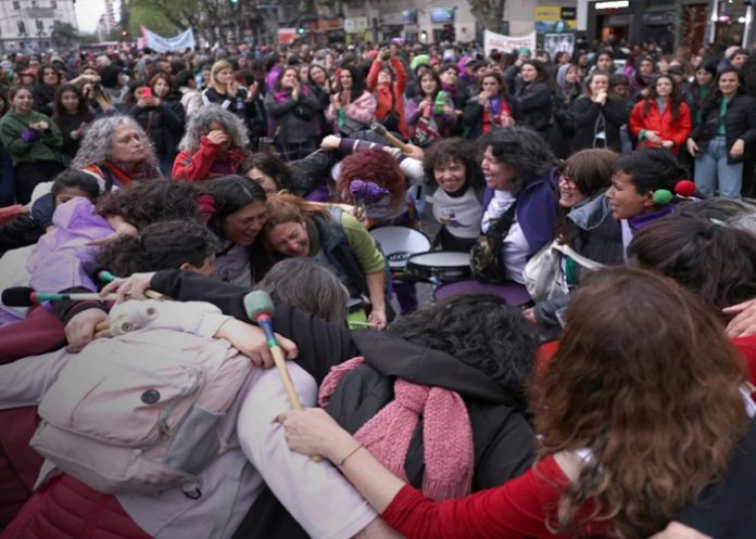 Foto: Paro nacional en Argentina /cortesía