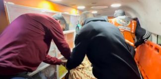 Foto: Otra noche de terror en Gaza /cortesía