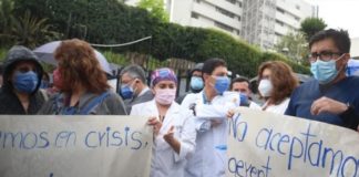 Foto: Manifestaciones en Ecuador /cortesía