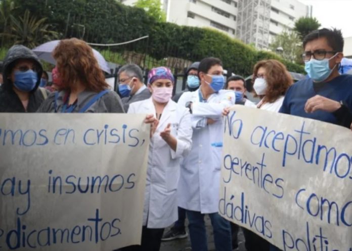 Foto: Manifestaciones en Ecuador /cortesía