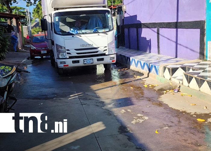 Foto: Delincuentes roban 12 mil córdobas a camión repartidor de La Perfecta en Managua/TN8