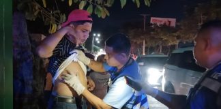 Foto: Motociclistas resultan lesionados tras ser impactados por un vehículo en Managua/TN8