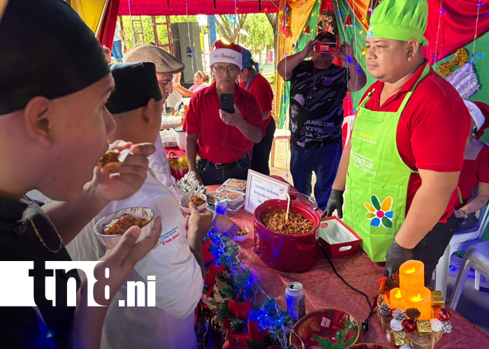 Foto: Festival Delicias Decembrinas reconoce lo mejor de la gastronomía de Managua/TN8