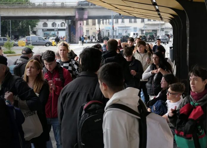 Foto: Transporte público en Argentina /cortesía